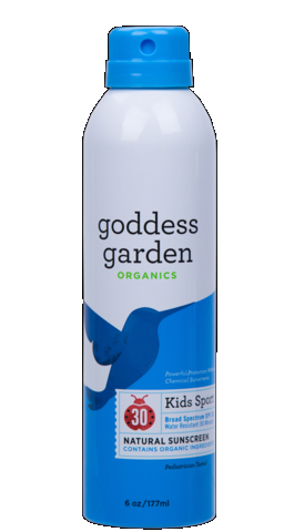Kids Sport Sunscreen SPF 30  6oz Spray* Goddess Garden Organics